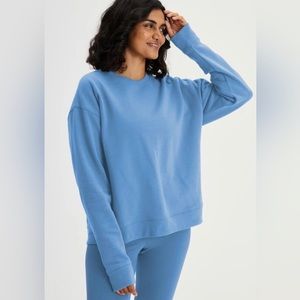 Girlfriend collective 50/50 classic sweatshirt size xs